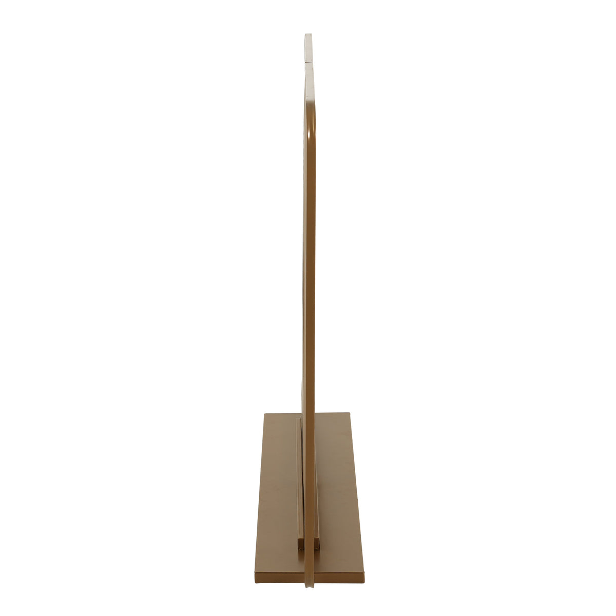 Gold Two‑Panel Freestanding Fireplace Screen with Iron Mesh - Gold, photo 4 of 10