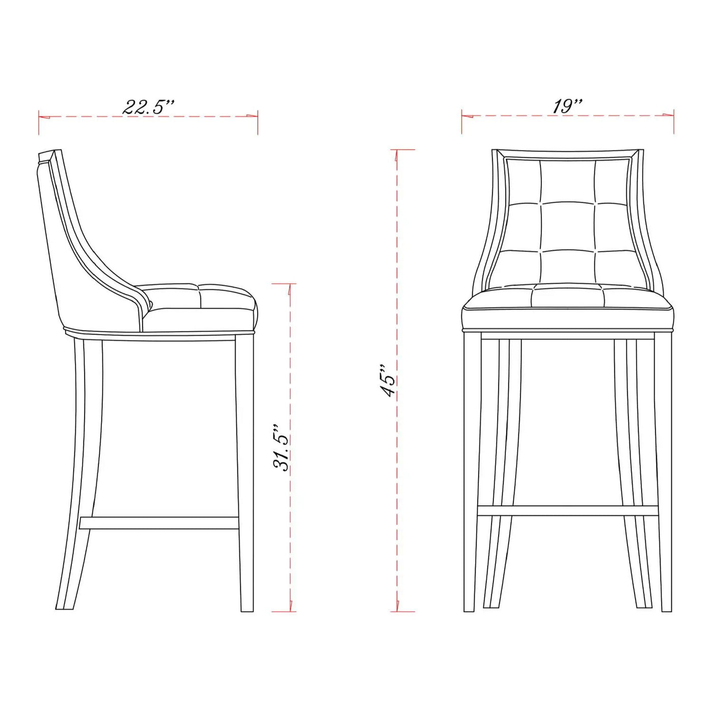 Fifth Avenue - Stool by HouseOfZazla