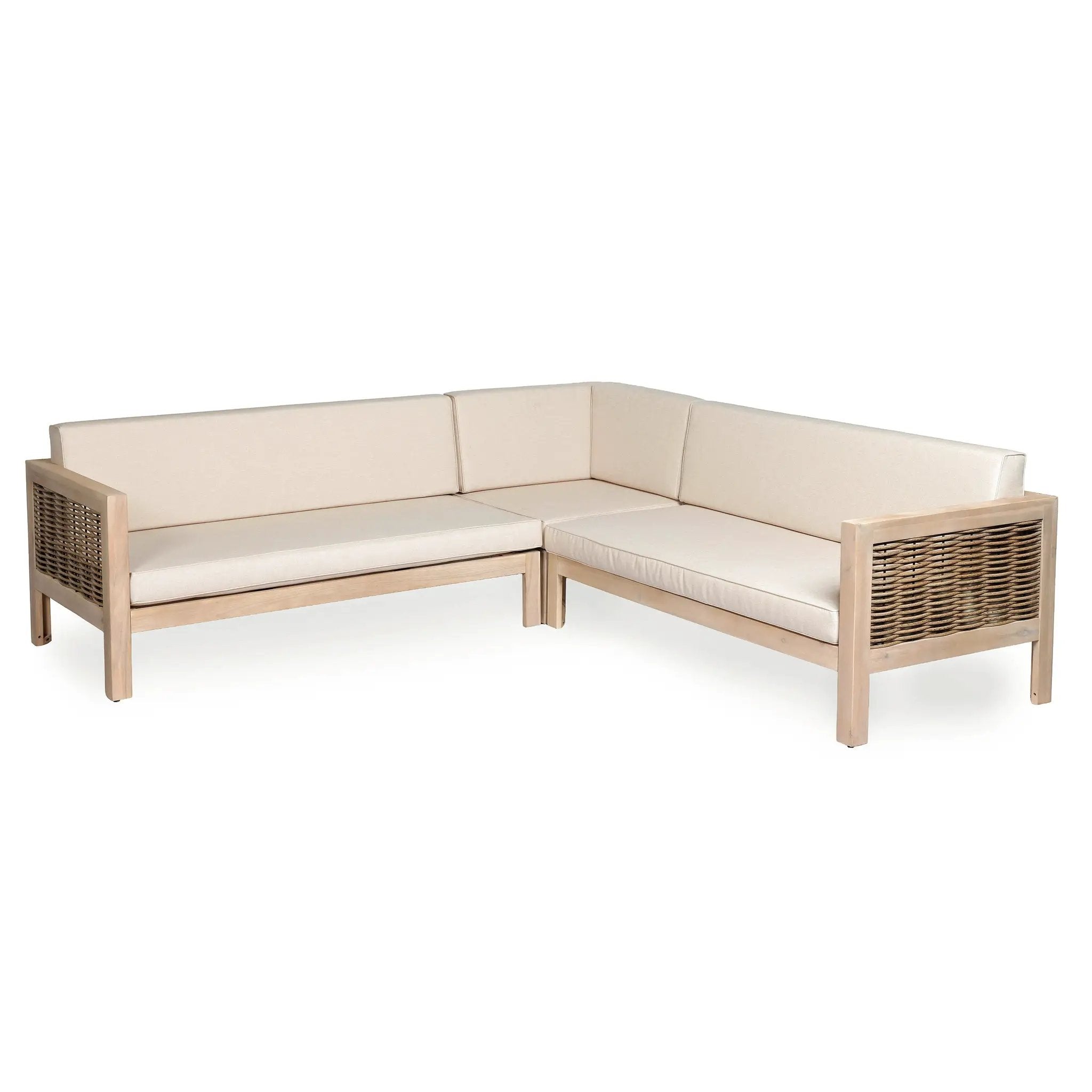 Emir Acacia 5 Seater Sofa Conversational Sets by HouseOfZazla