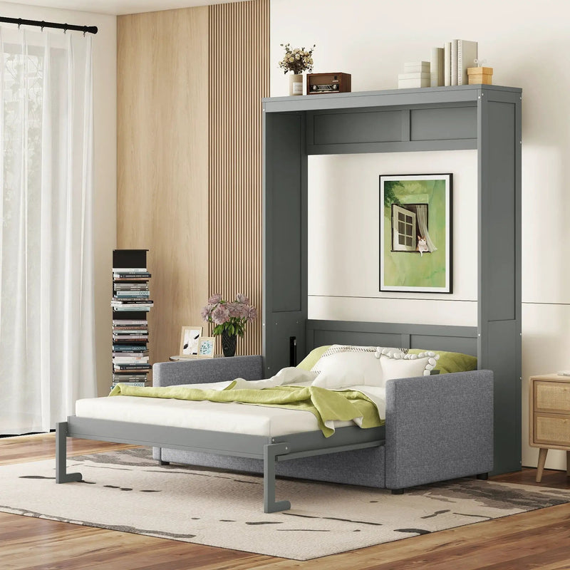 Murphy Wall Bed With Cushion by Unique Piece Furniture