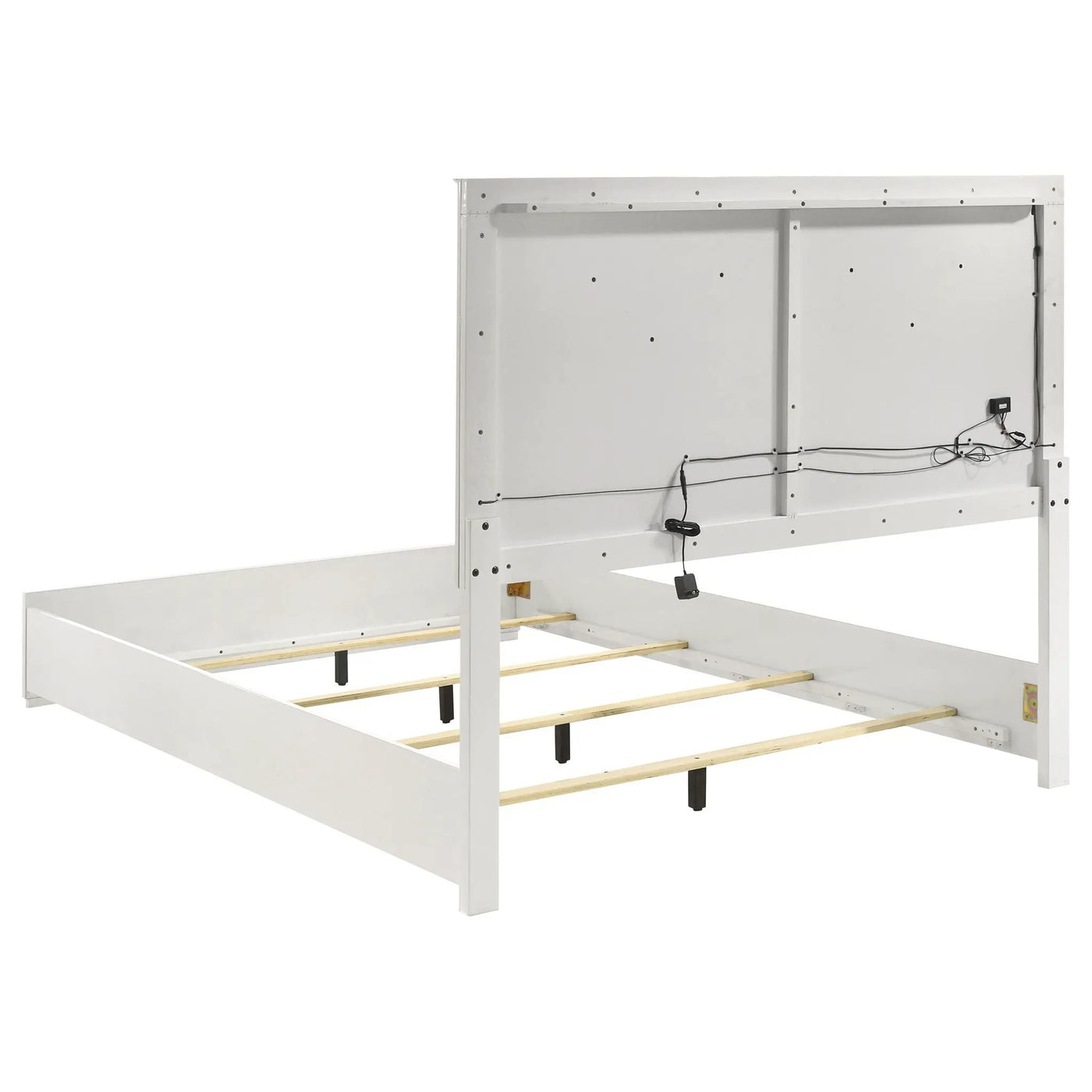 Pierce - 4 Piece Bedroom Set With LED Lighting by HouseOfZazla