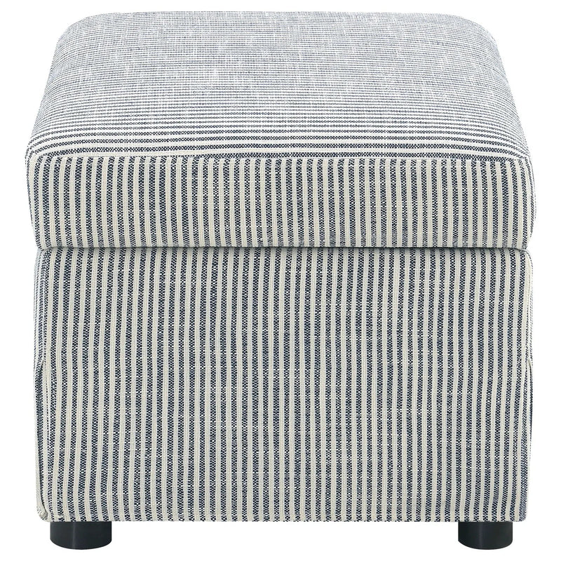 Winter Upholstered Hydraulic Lift Top Storage Ottoman Grey by Unique Piece Furniture