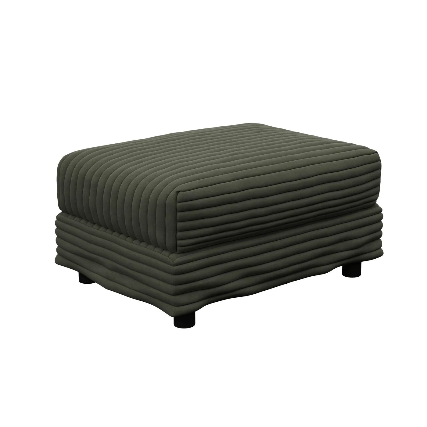 Convertible Deep Seat Sofa With Soft Pillows And Ottomans by HouseOfZazla