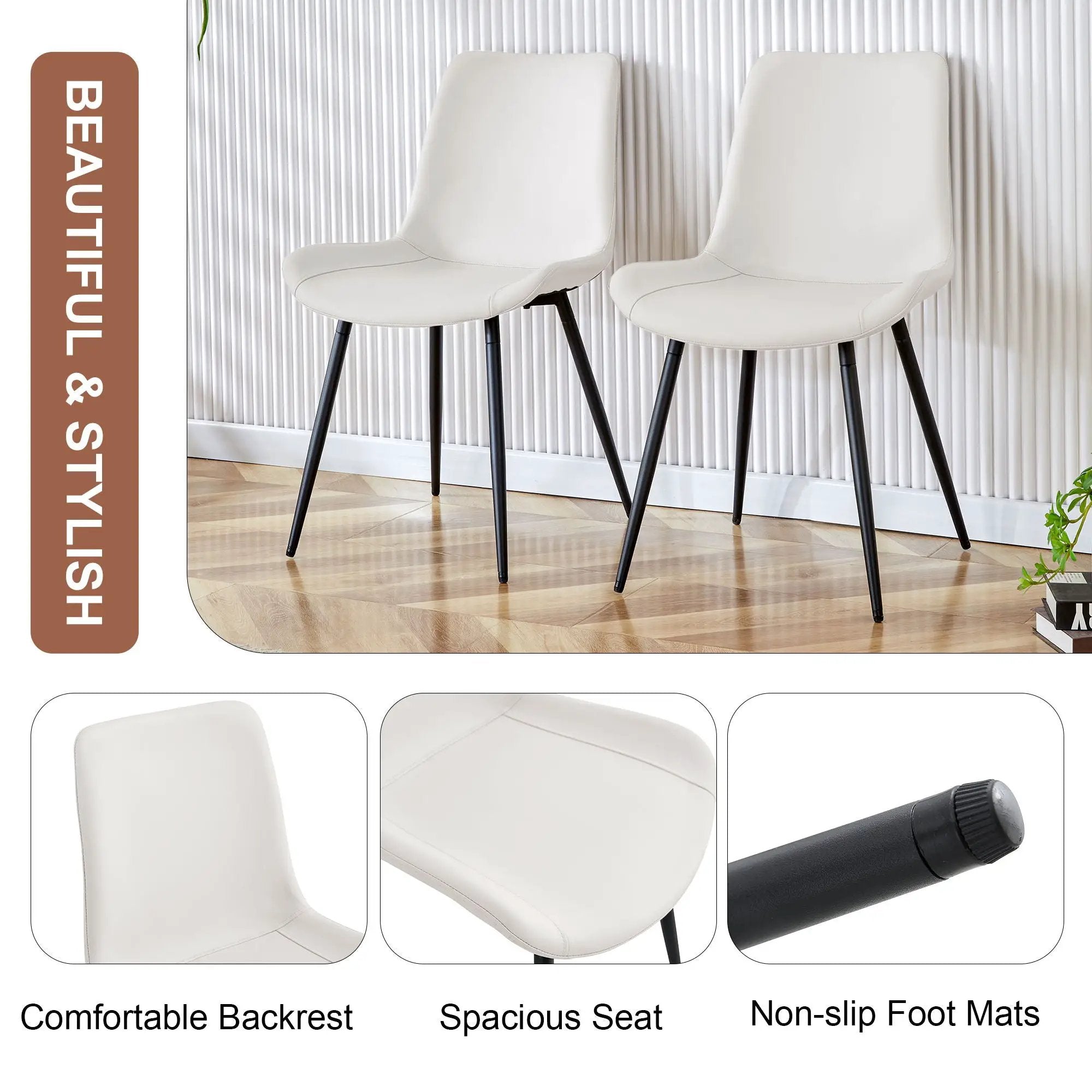 Modern Medieval Style Restaurant Cushioned Chairs With Suede Backrests by Unique Piece Furniture