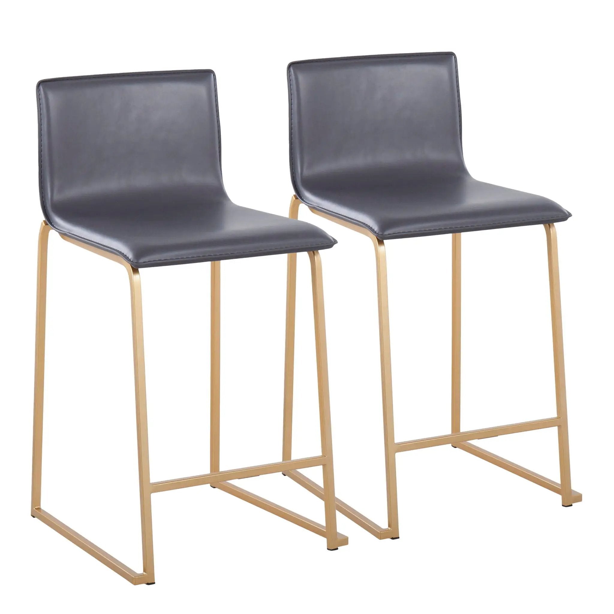 Mara - Contemporary Counter Stool Elegant Design (Set of 2) by HouseOfZazla