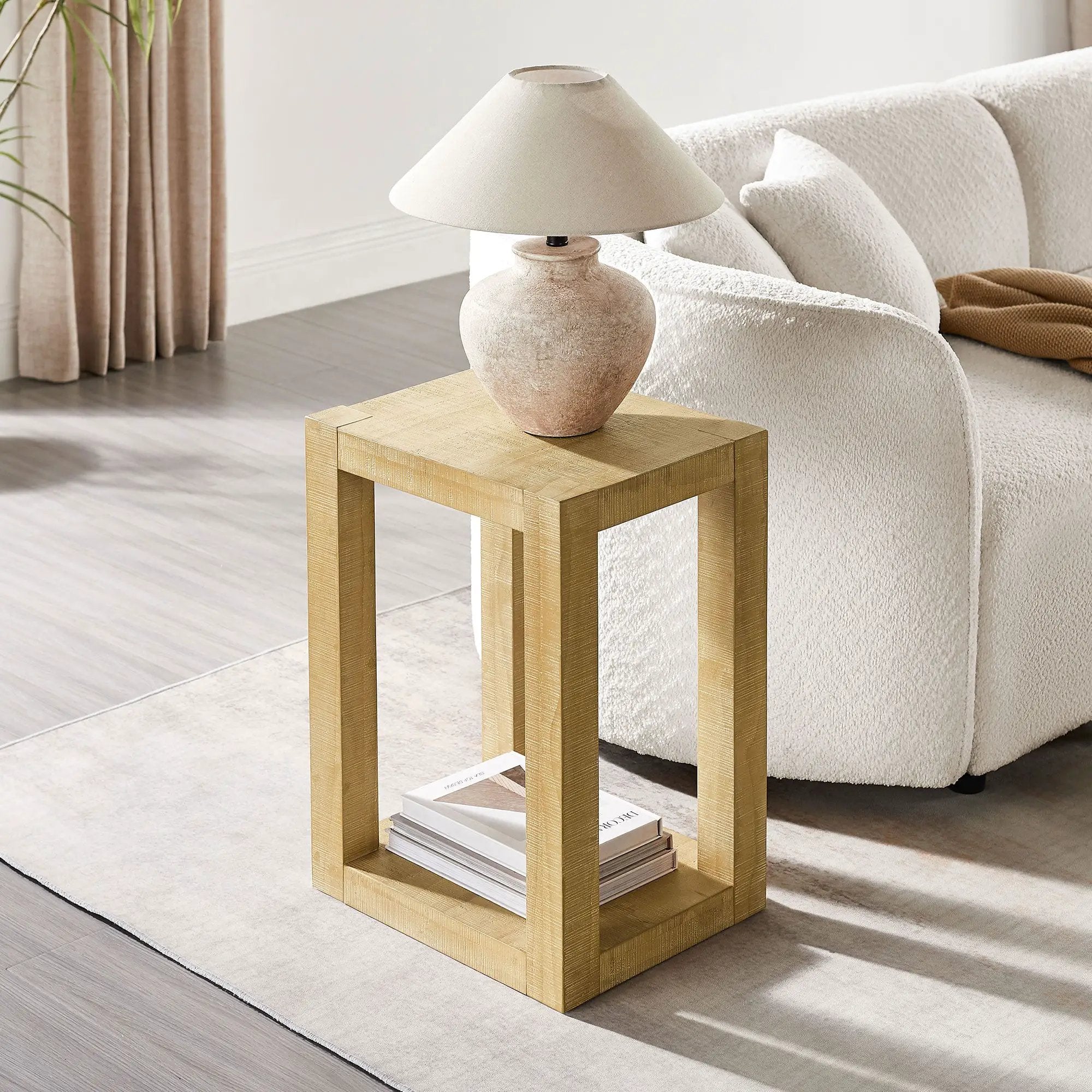 2-Piece Modern Rectangle Coffee Table Set by HouseOfZazla