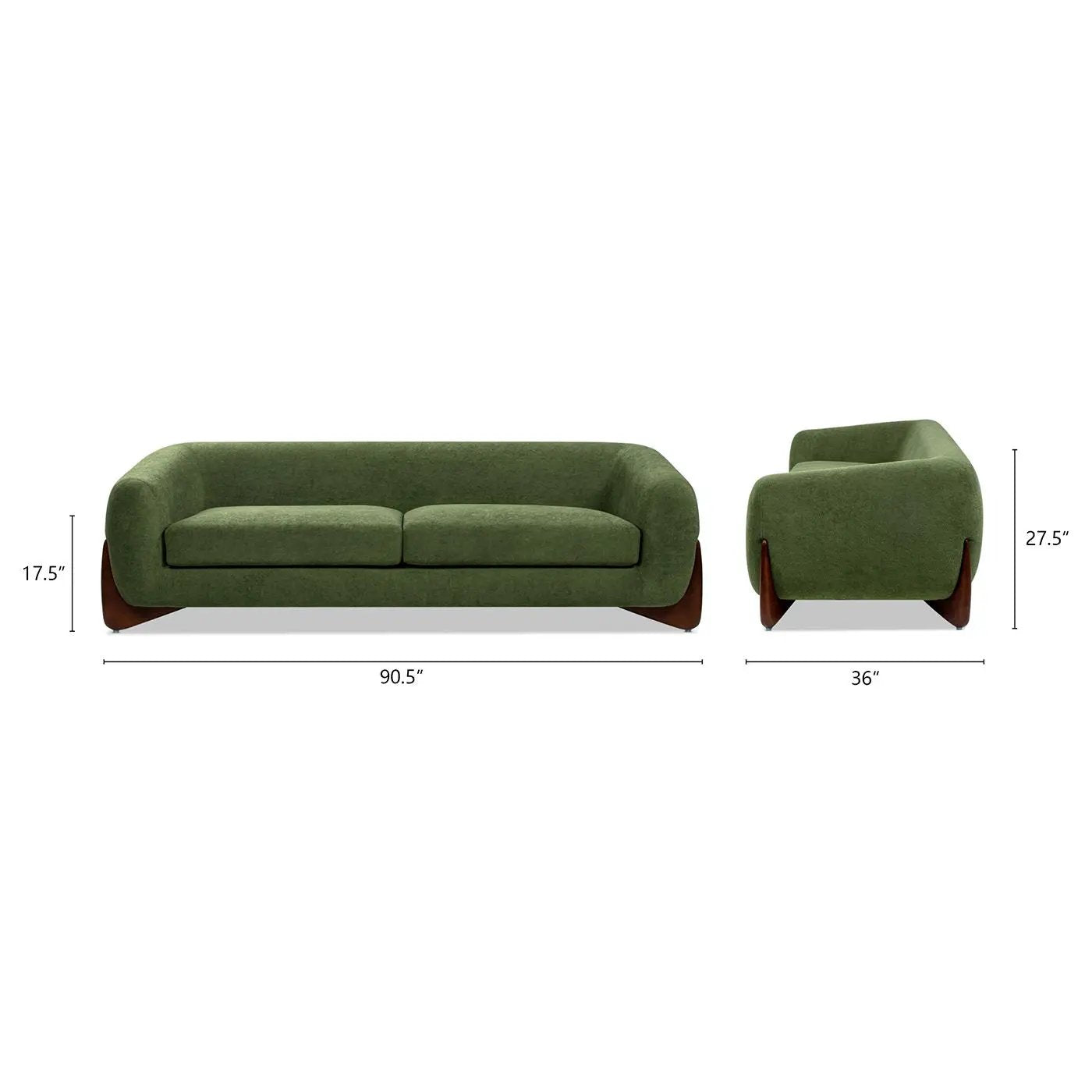 Alpine - Luxurious Upholstery Sherpa Sofa by HouseOfZazla