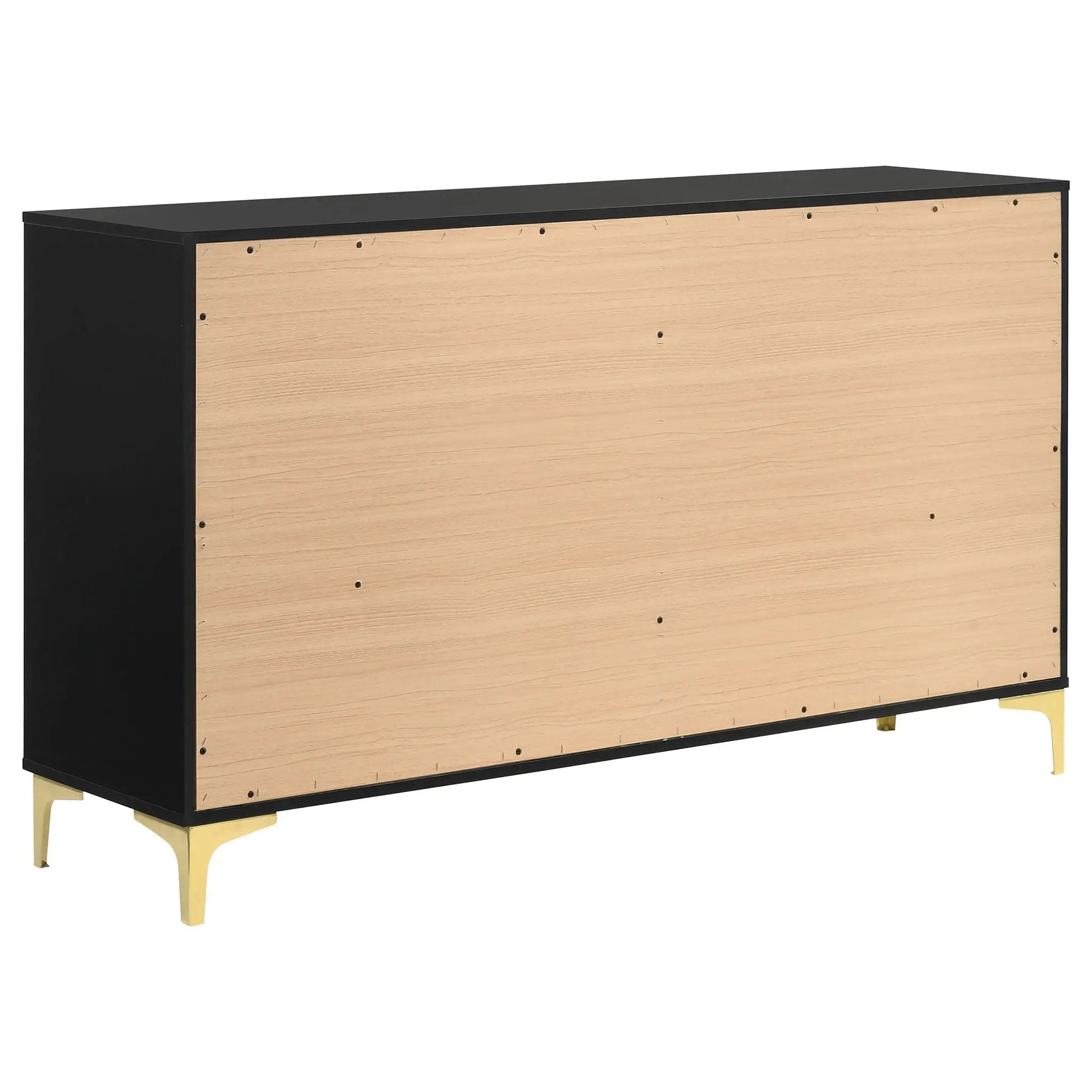 Kendall 6-drawer Dresser Black by Unique Piece Furniture