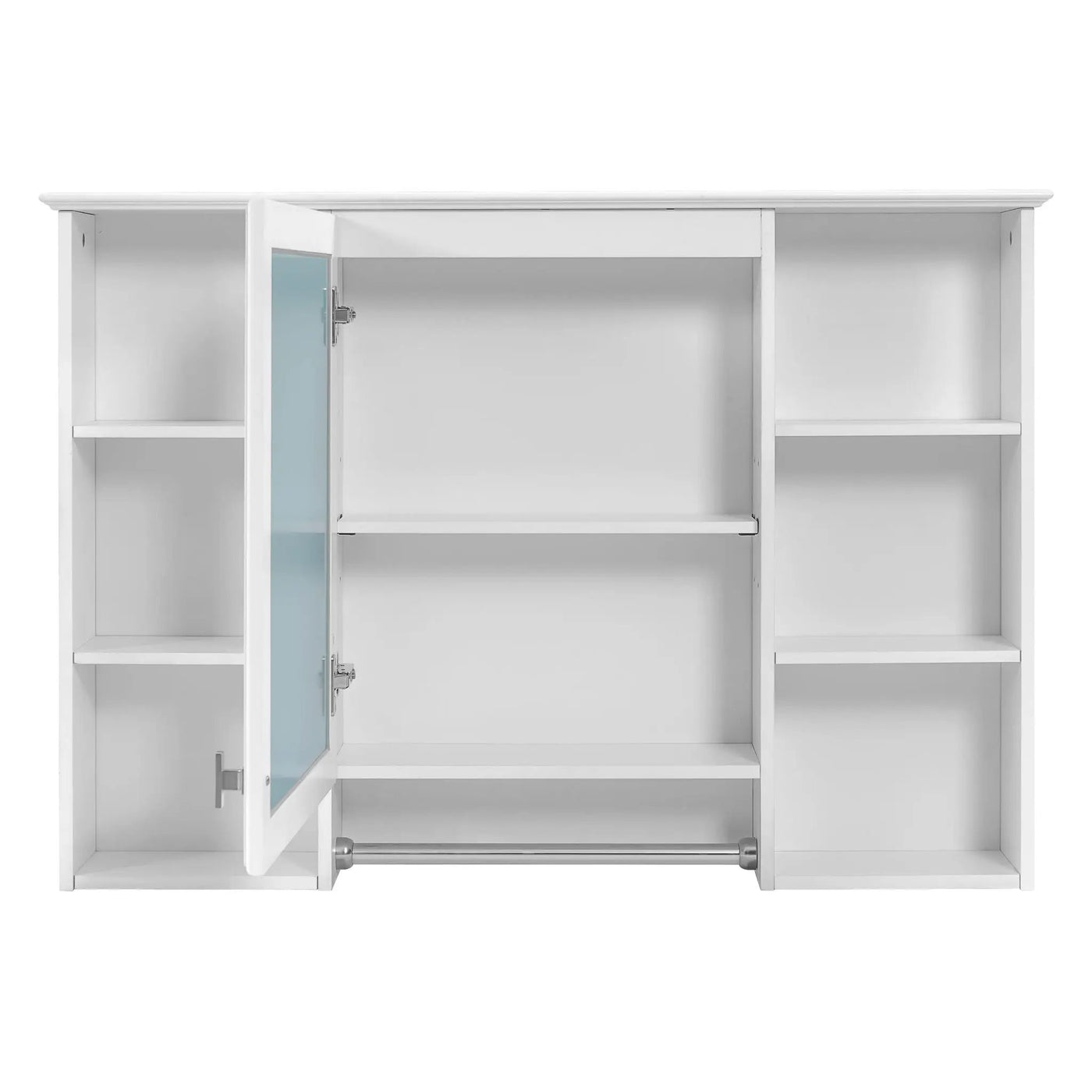 3 In 1 Modern Bathroom Mirror Cabinet With Adjustable Shelf by HouseOfZazla