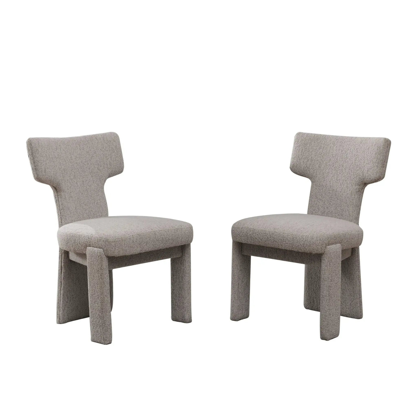 Armless Curved Back Accent Chairs by HouseOfZazla