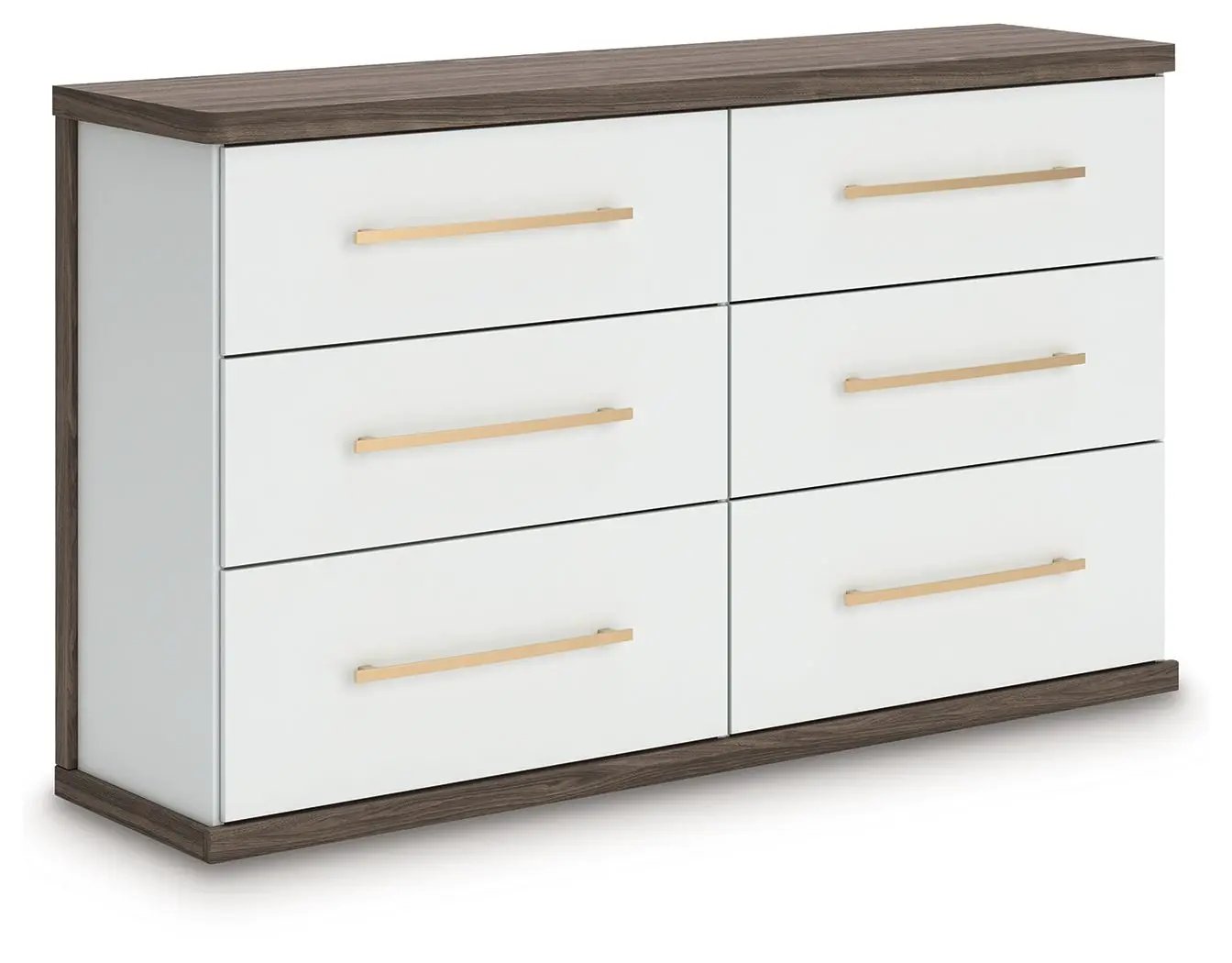 Kendanport - Six Drawer Dresser by Unique Piece Furniture