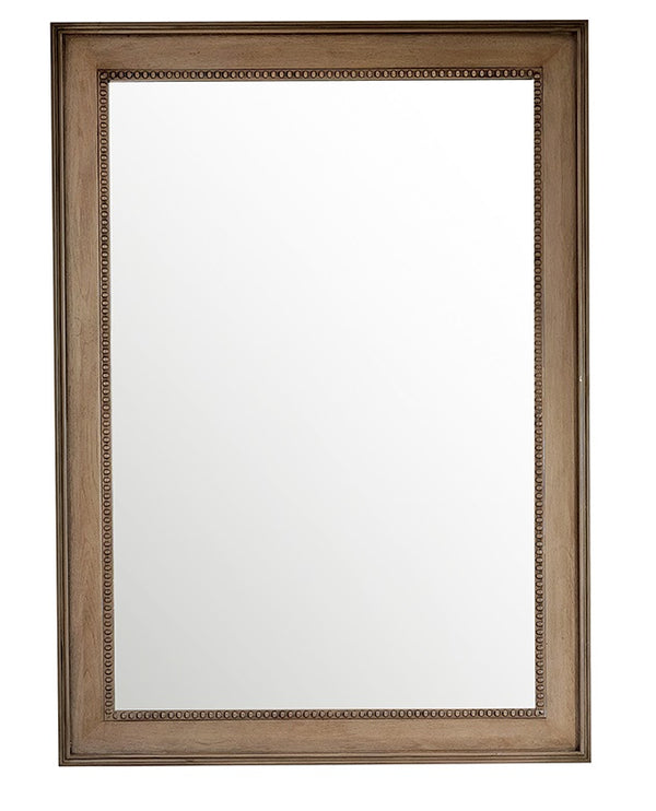 James Martin Bristol 29" Mirror, Whitewashed Walnut