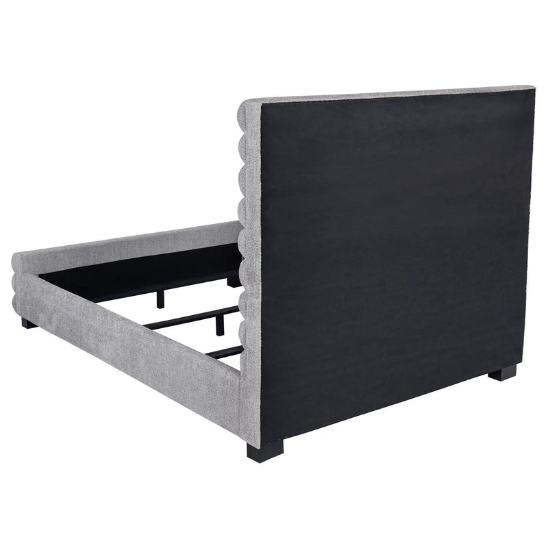 Patricia 58-inch Boucle Upholstered Queen Bed Grey by Unique Piece Furniture