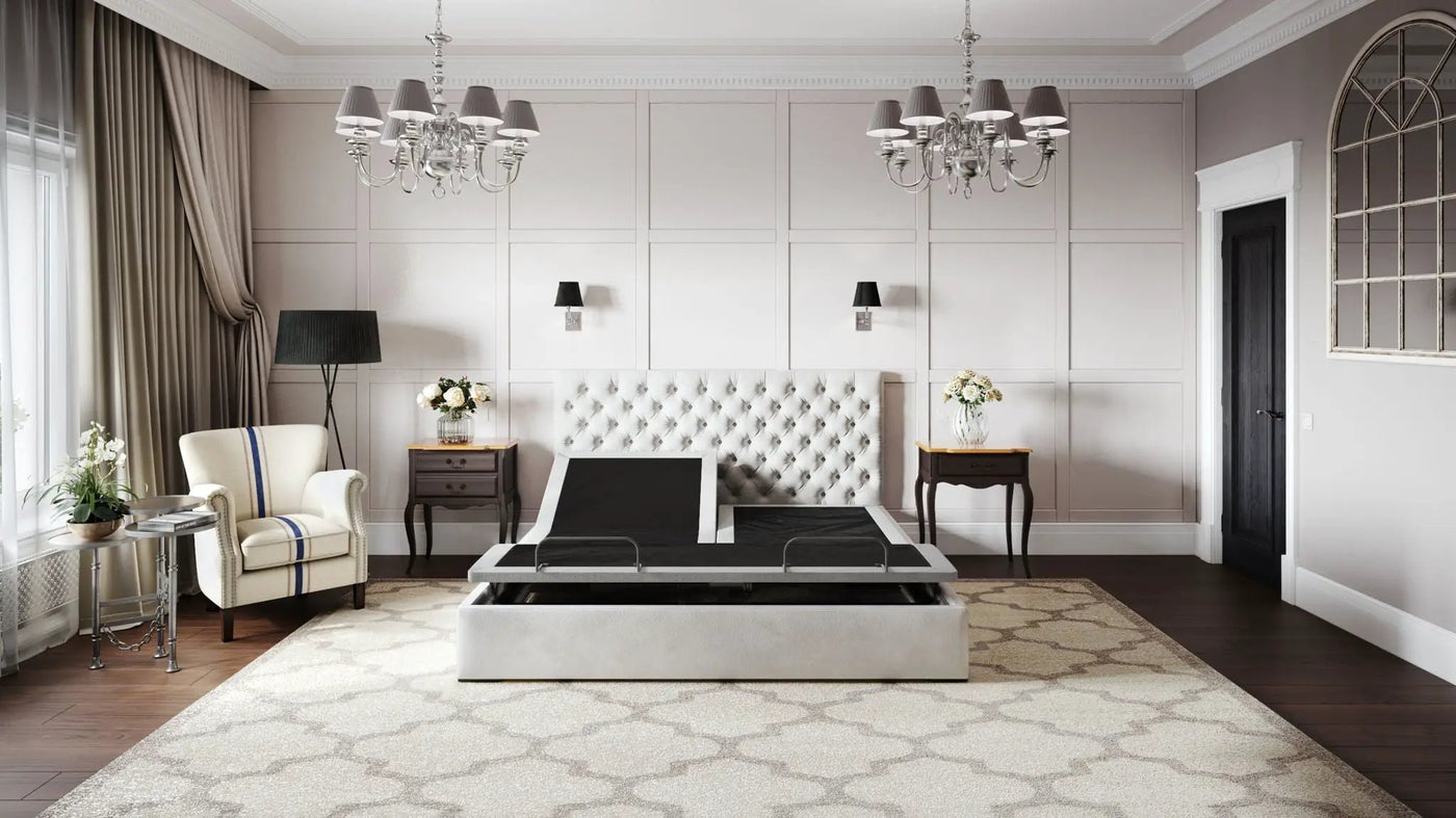 Bt3000 - Flex Head Adjustable Bed Base With Head And Foot Position Adjustment by HouseOfZazla