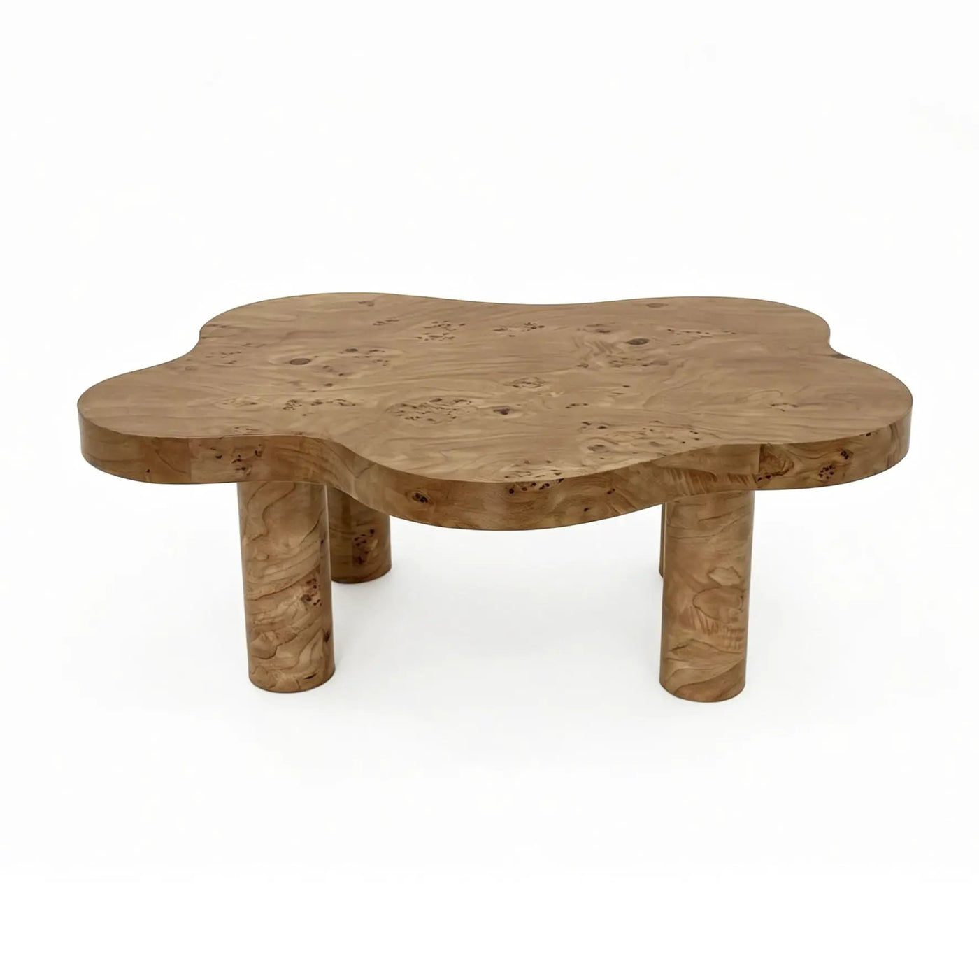 Cloud Shaped Coffee Table With 4 Round Legs by HouseOfZazla