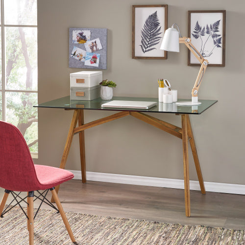 Computer Desk Home Office Desks, Large Office Desk, Modern Computer Desk Conference Table Meeting Room Table by HouseOfZazla