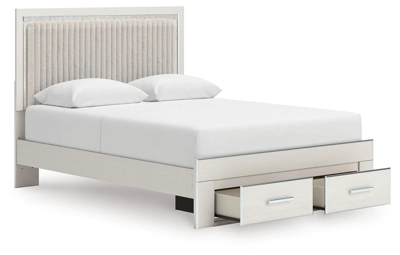 Zuraleus - Upholstered Panel Platform Storage Bed by Unique Piece Furniture