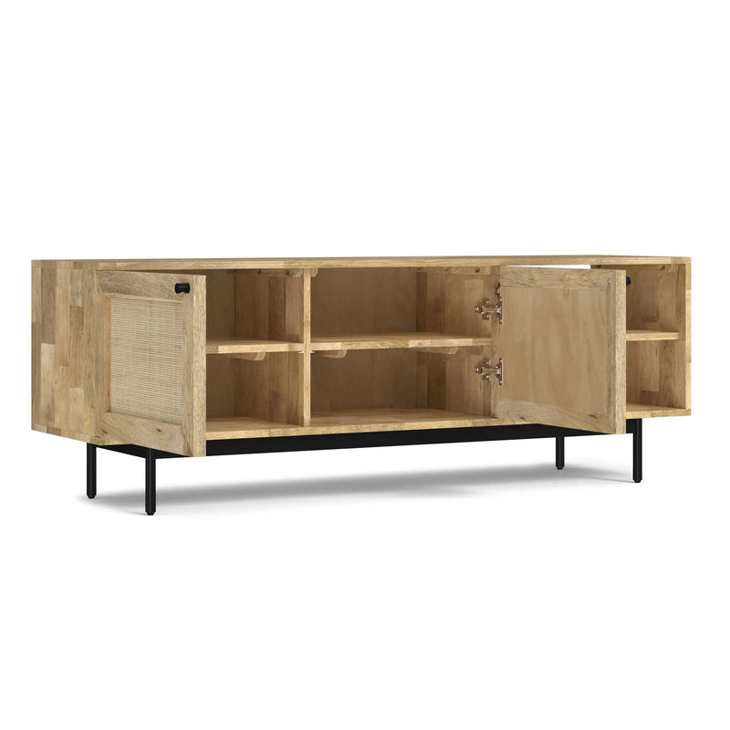 Reeves - TV Media Stand - Natural by HouseOfZazla