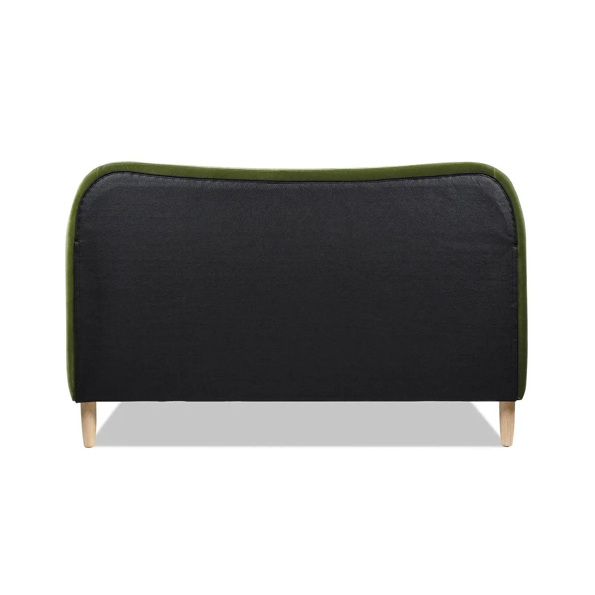 Roman - Curved Headboard Upholstered Platform Bed, photo 8 of 42