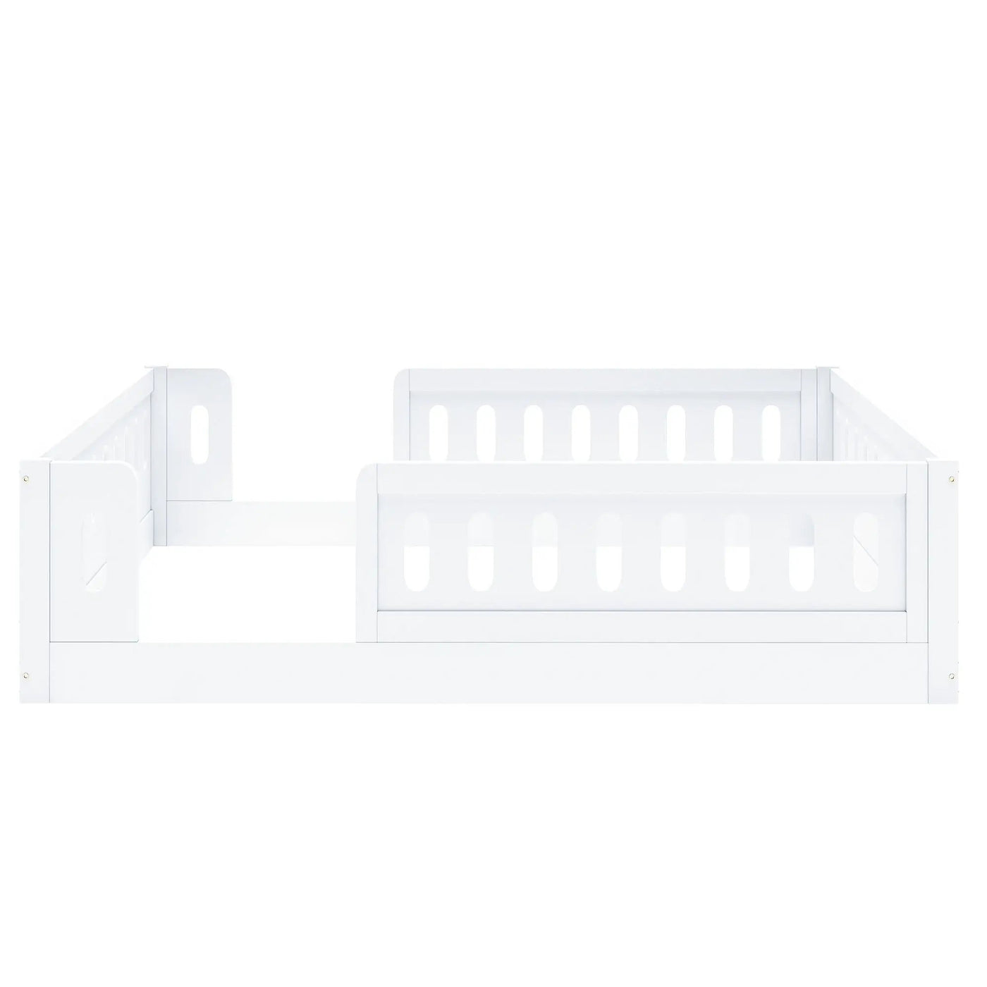 Platform Bed With Guardrail by HouseOfZazla