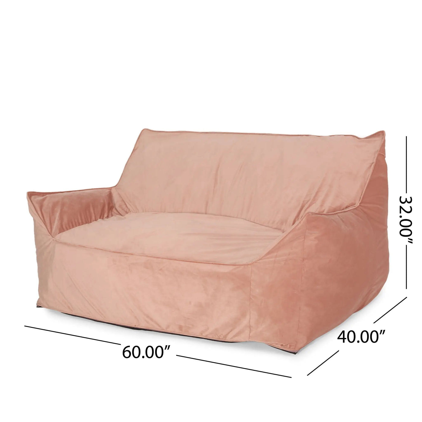 Fila - een Oversized Seater Bean Bag Chair With Armrests by HouseOfZazla