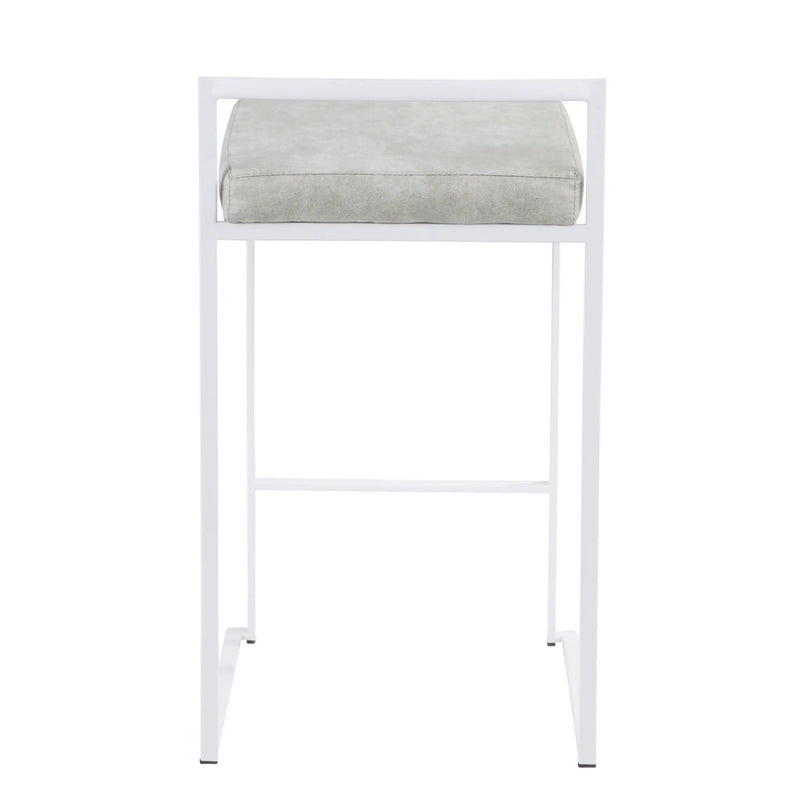 Fuji - Simple Elegance, Contemporary Stackable Counter Stool by Unique Piece Furniture
