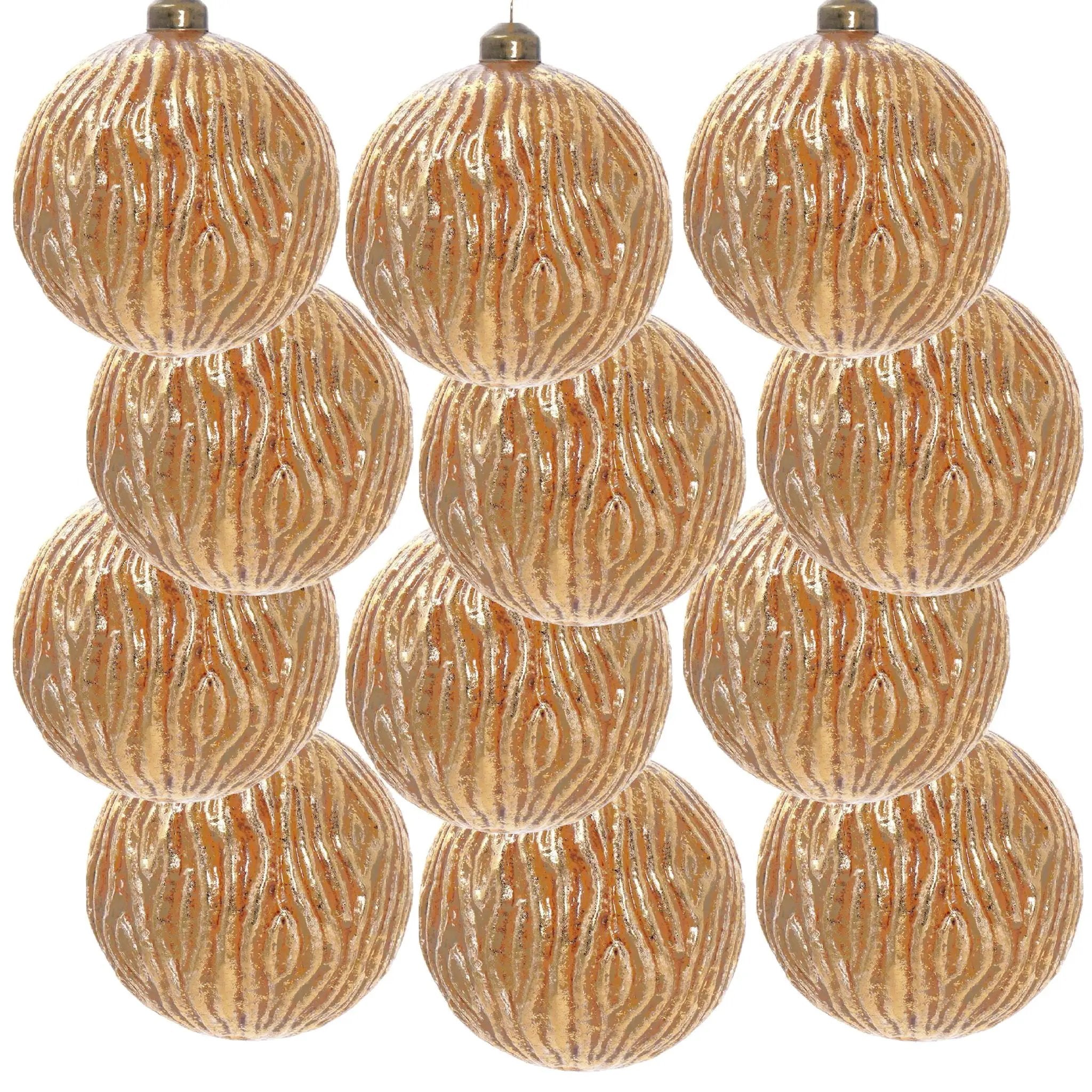 Christmas Ball Glass Decorative Hanging Ball Christmas Tree Ornaments For Holiday Party Decorations by HouseOfZazla