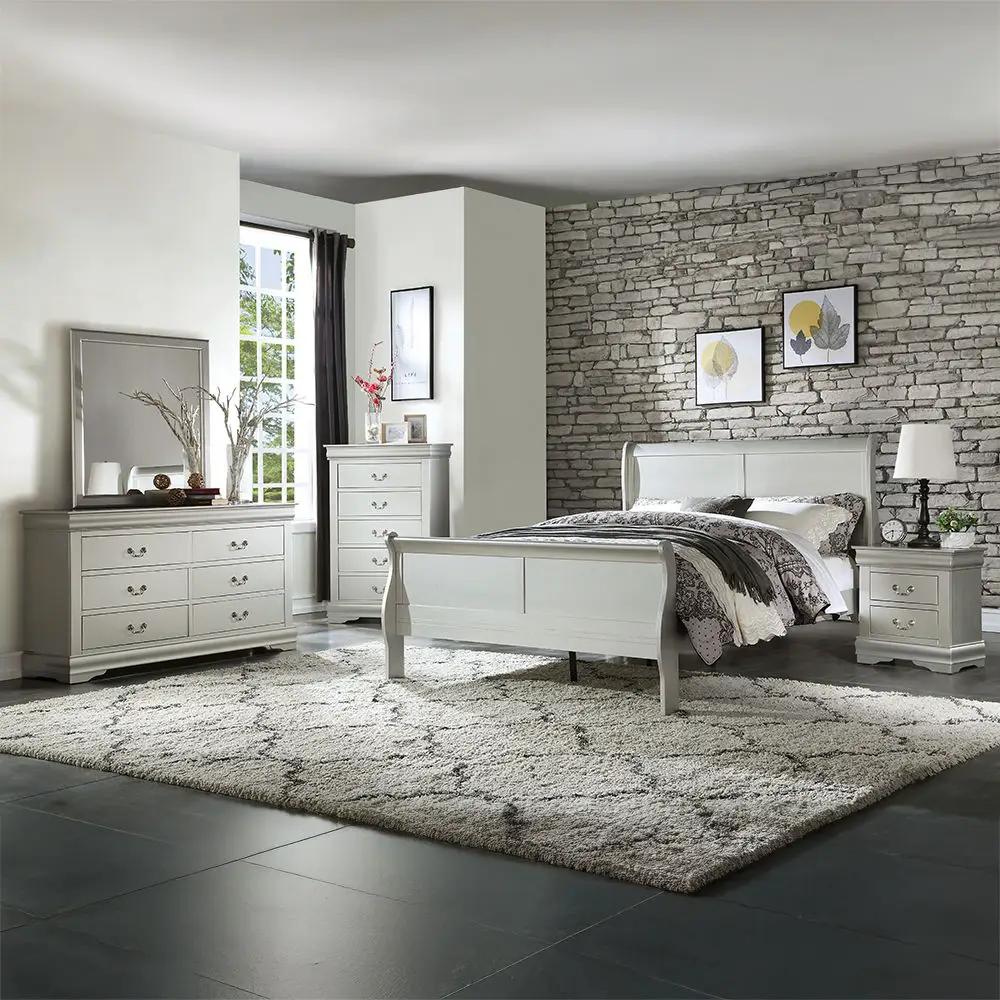 Louis Philippe - Accent Mirror by Unique Piece Furniture