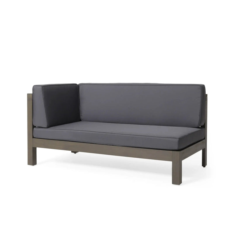 Brava - X Back Corner Bench by HouseOfZazla