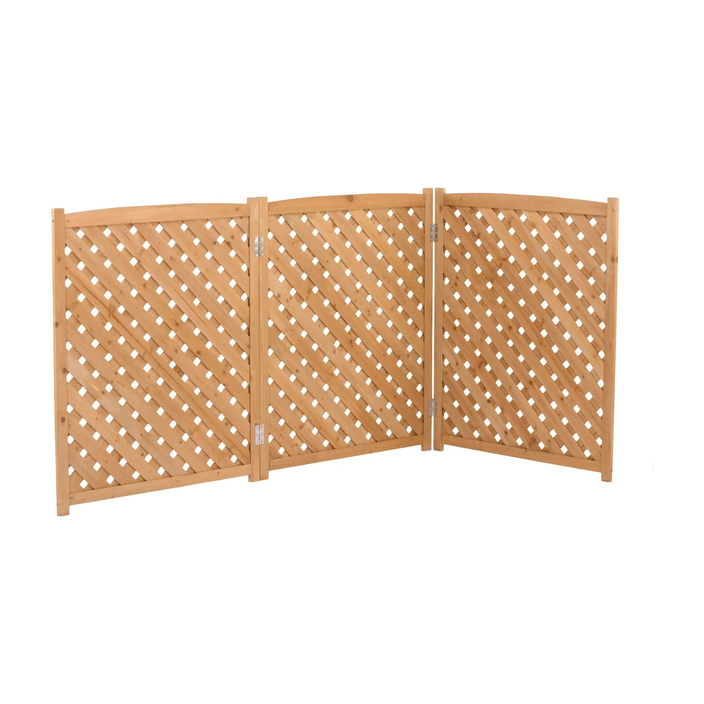 Outdoor 3 Panel Air Conditioner Fence Screen by HouseOfZazla
