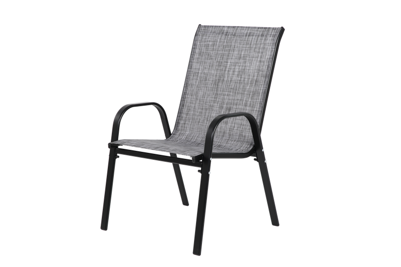 4 Piece Patio Chairs with Breathable Textilene Fabric by HouseOfZazla