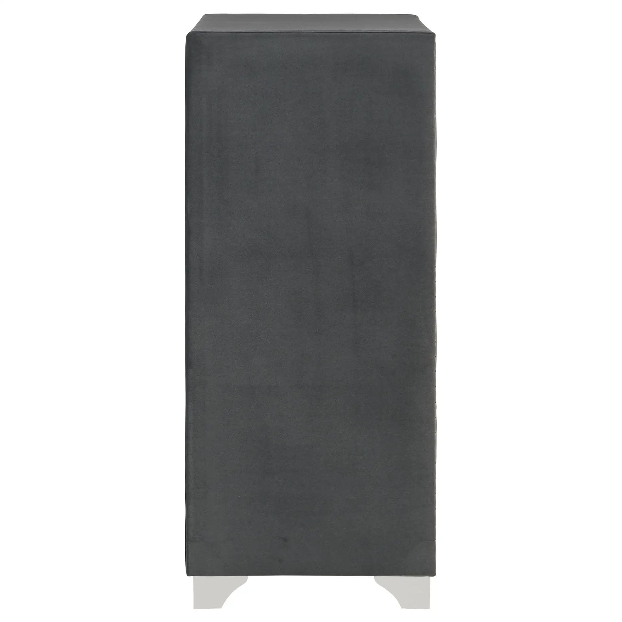 Melody 5-drawer Bedroom Chest Grey by Unique Piece Furniture