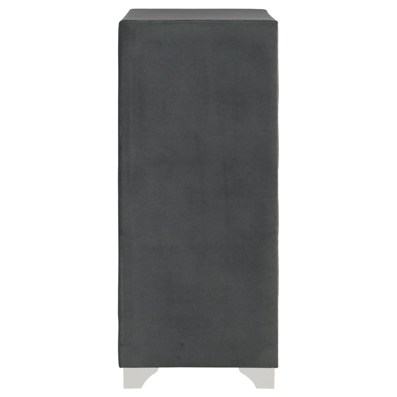 Melody 5-drawer Bedroom Chest Grey by Unique Piece Furniture