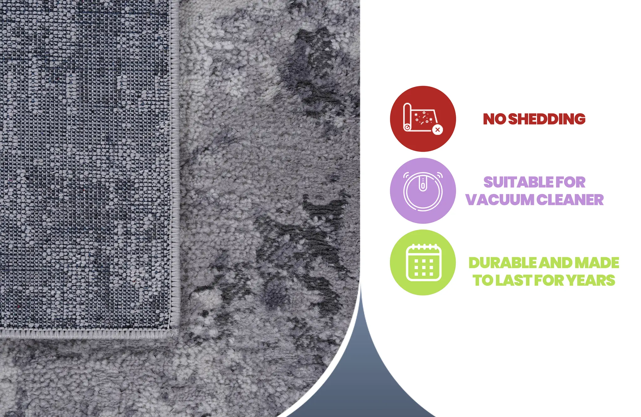 MARFI Collection 6.7X9 Light Rug by HouseOfZazla