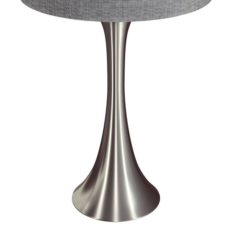 Lenuxe - Contemporary Semi Gloss Table Lamp (Set of 2) by HouseOfZazla