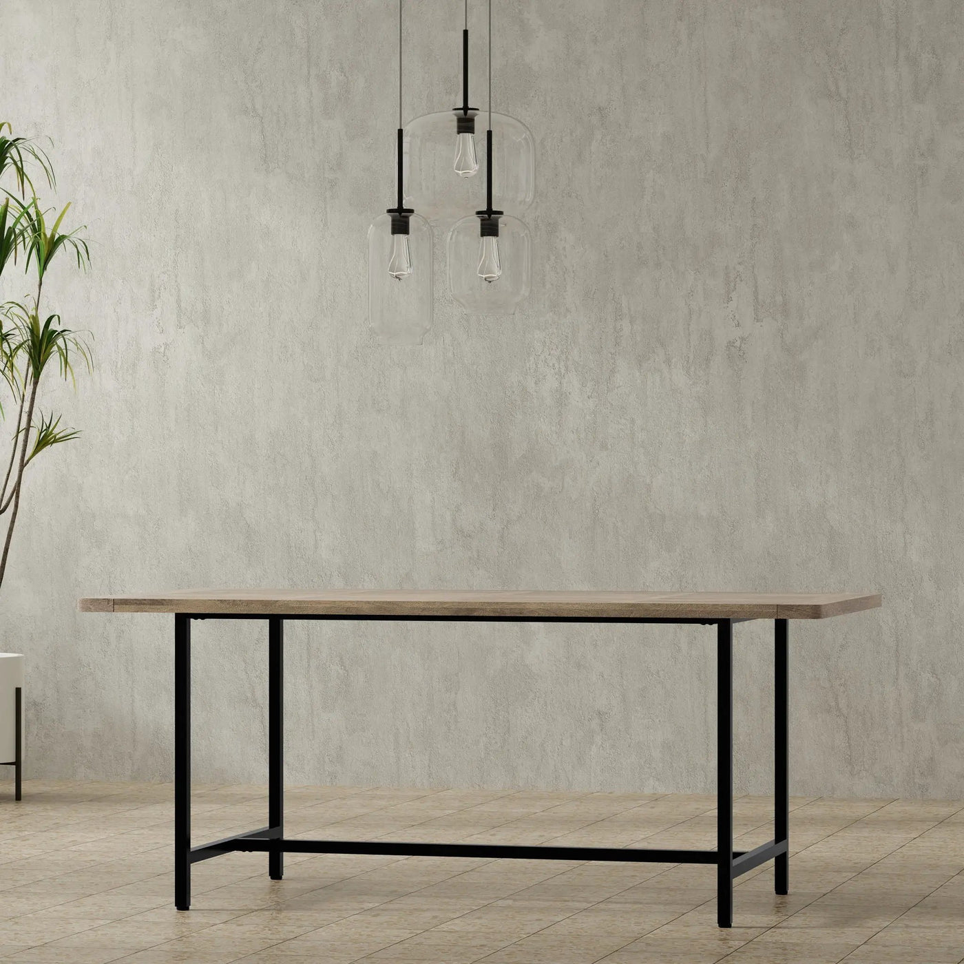 Campbell - Handcrafted Dining Table by HouseOfZazla