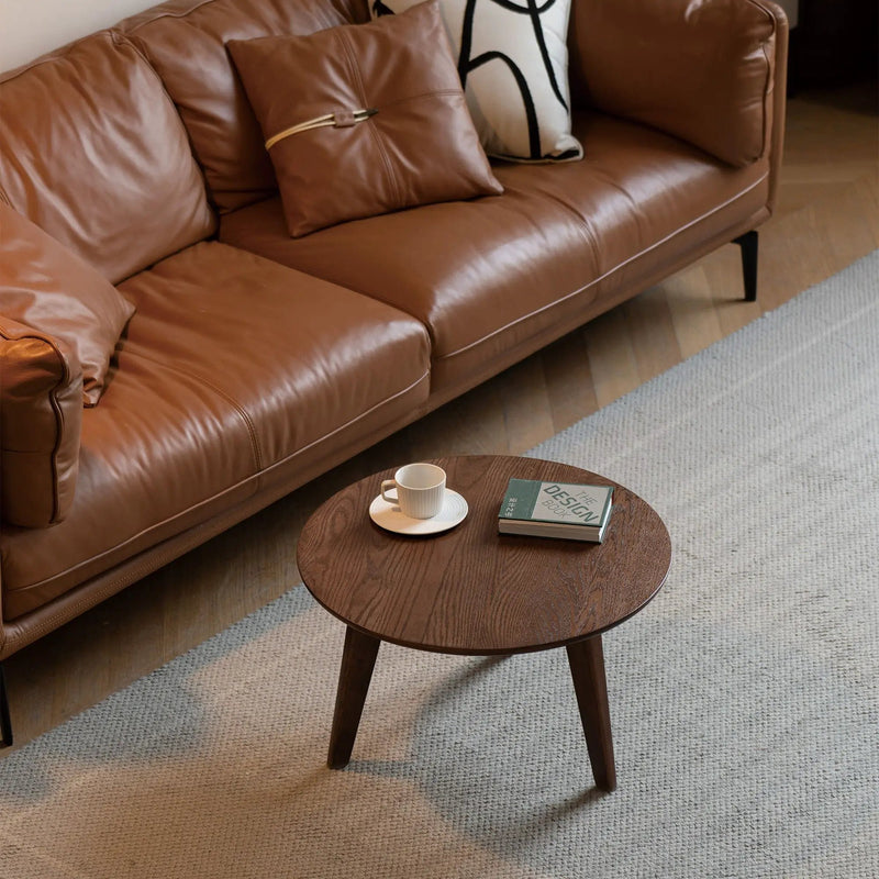 Center Low Coffee Table - Walnut by HouseOfZazla
