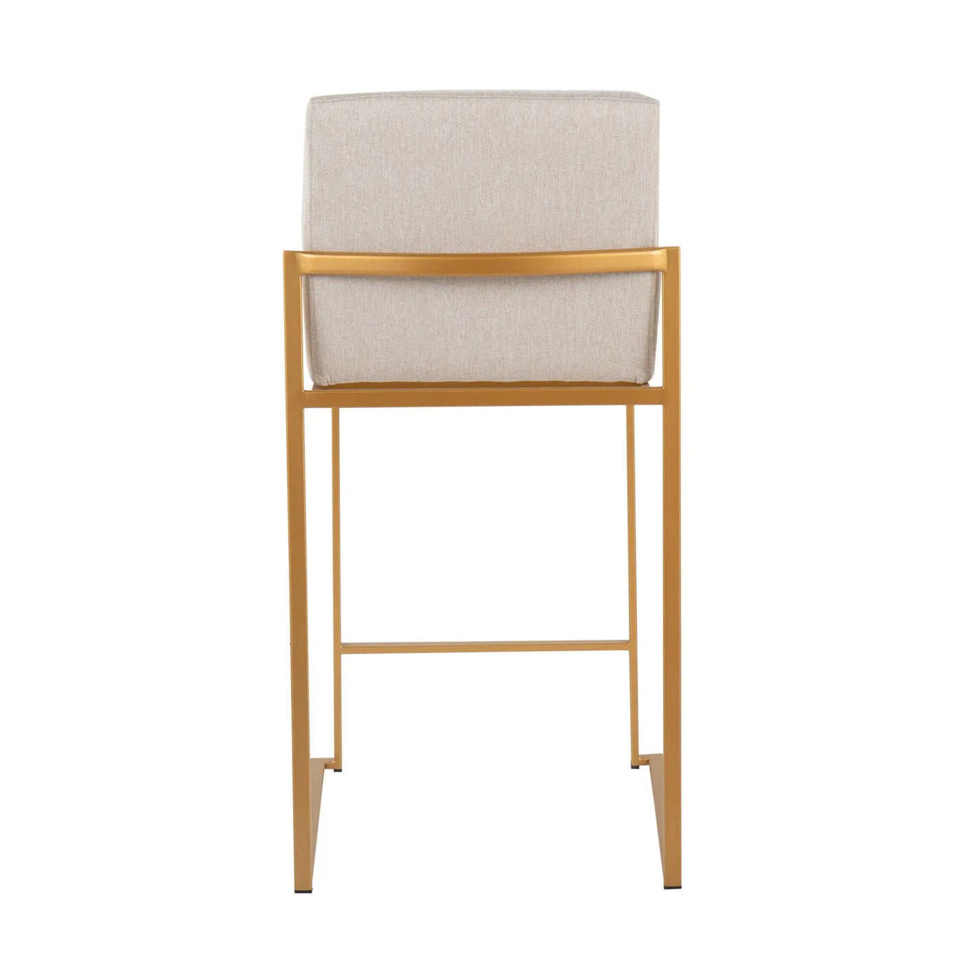 Fuji - Contemporary High Back Stylish Counter Stool by HouseOfZazla