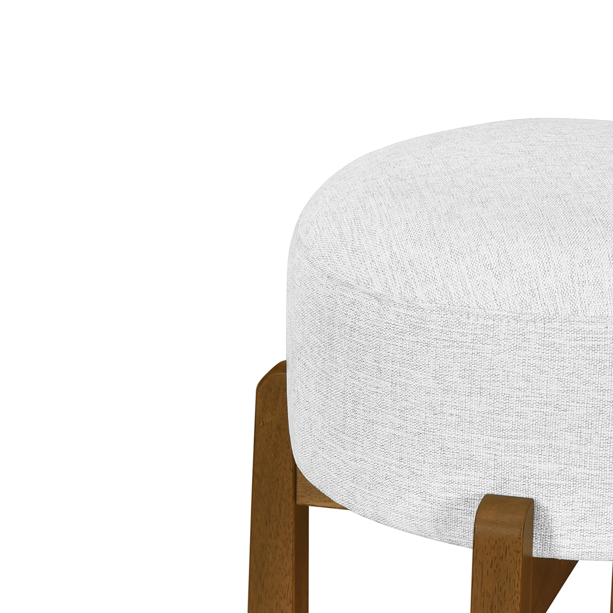 Vera Indoor Wooden Upholstered Barstool - Dark by HouseOfZazla