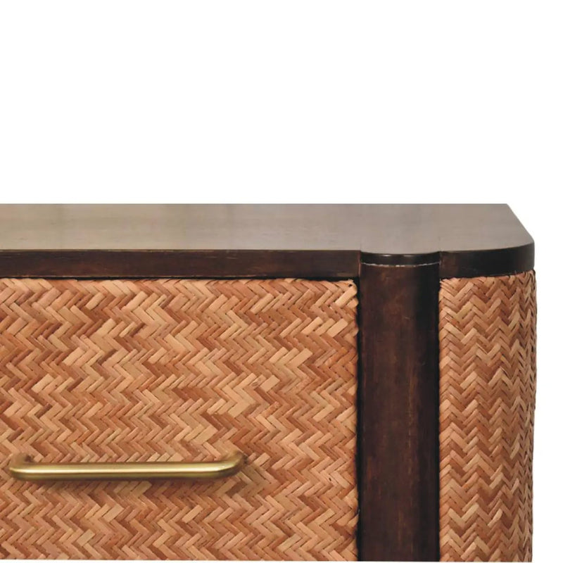 Solid Wood Havana Canefront Drawers by HouseOfZazla