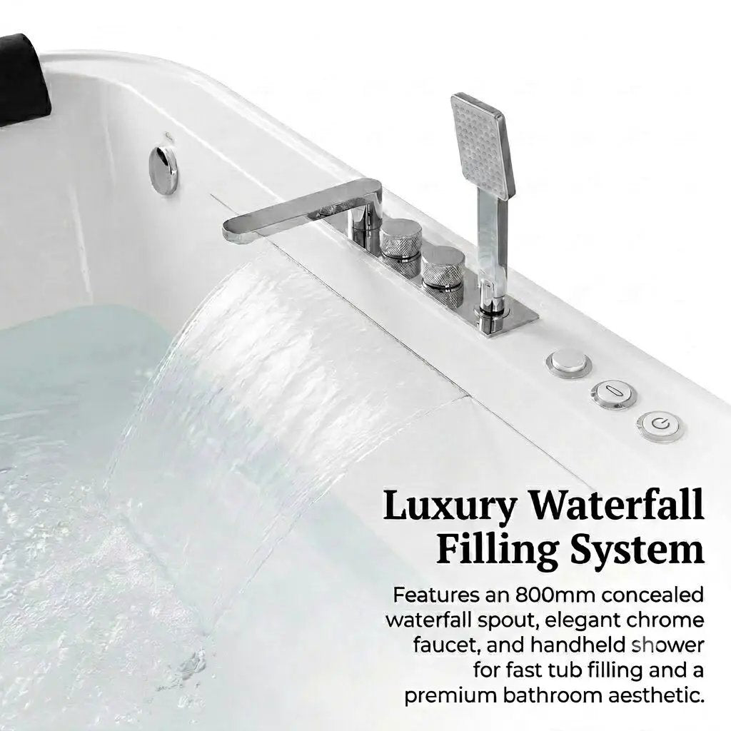 Condris 67" x 35" Whirlpool Bathtub for 2-Person by HouseOfZazla
