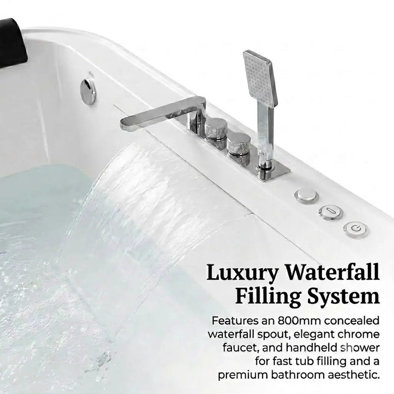 Condris 67" x 35" Whirlpool Bathtub for 2-Person by HouseOfZazla