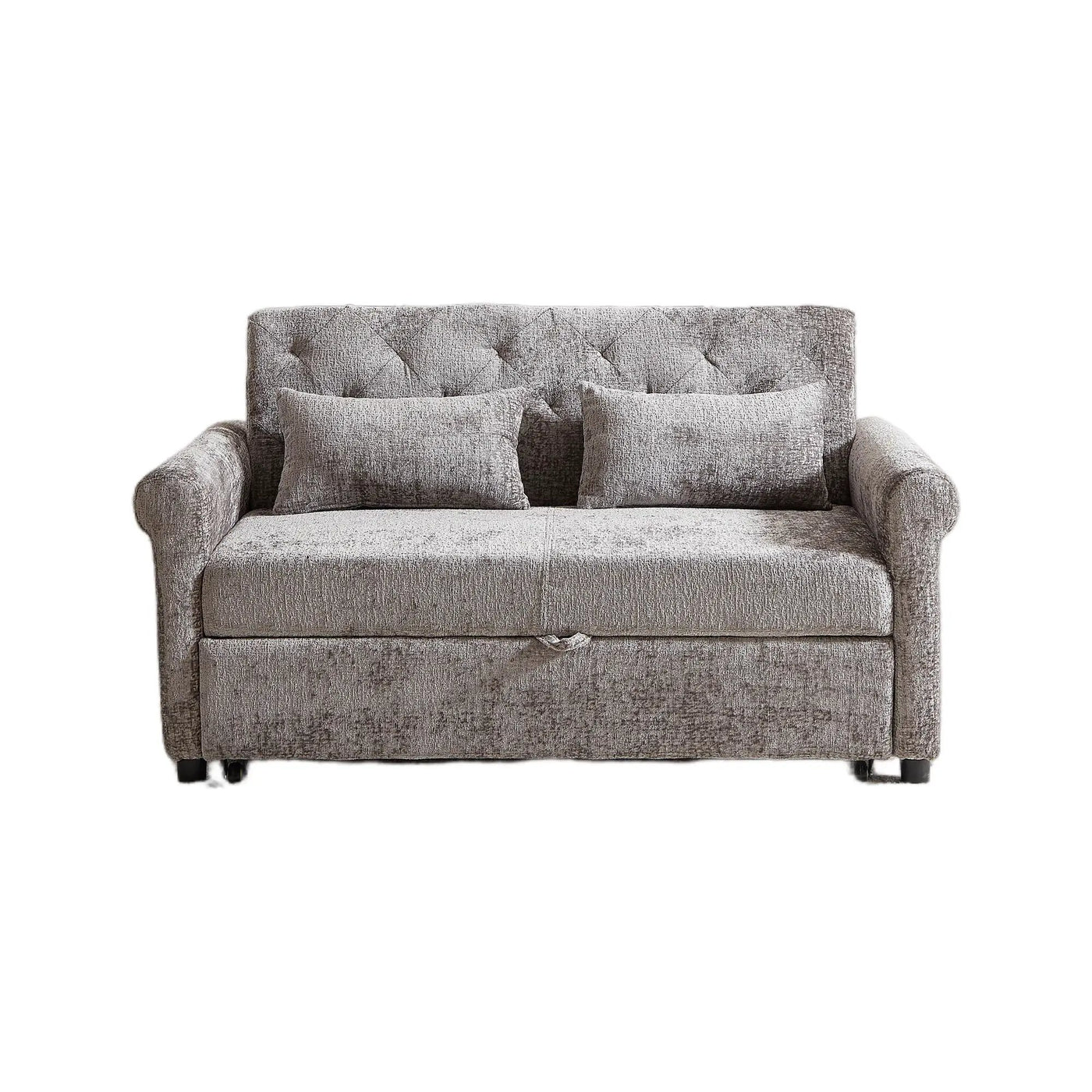 Loveseat Sofa Bed, Pull - Out Couch Sleeper & 2 Pillows by HouseOfZazla