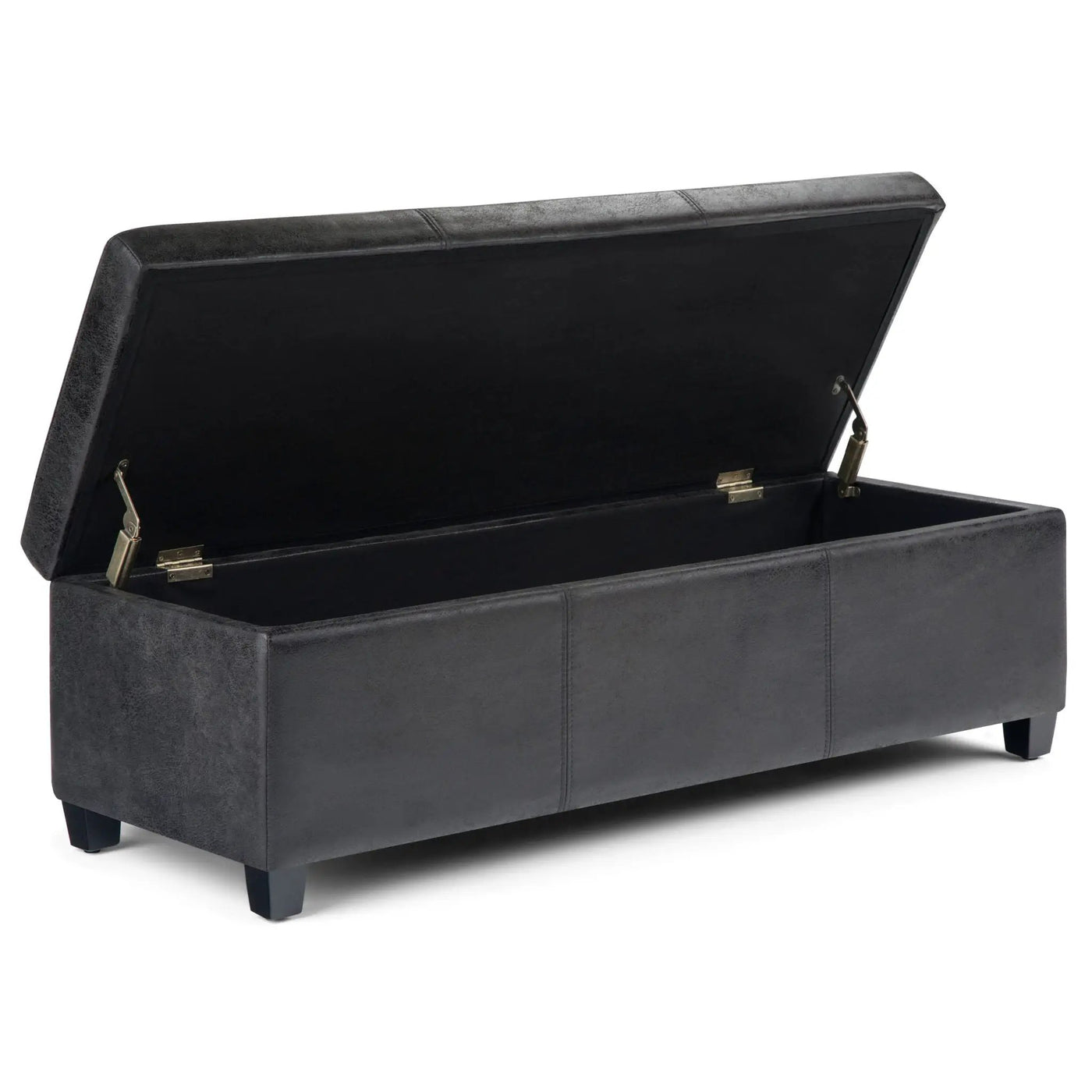 Avalon - Contemporary Storage Ottoman Bench by HouseOfZazla