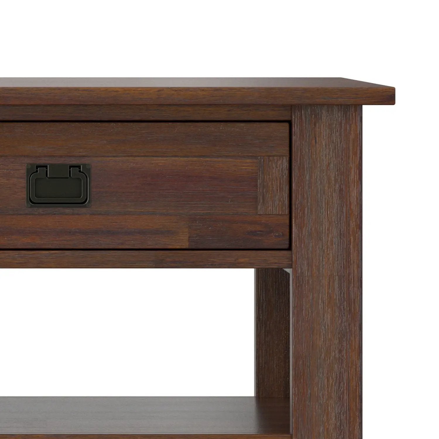 Monroe - Rectangular Coffee Table With Drawers - Brown by HouseOfZazla