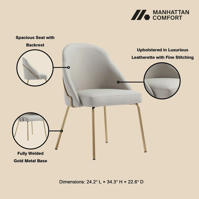 Gracie - Upholstered Dining Chair by HouseOfZazla