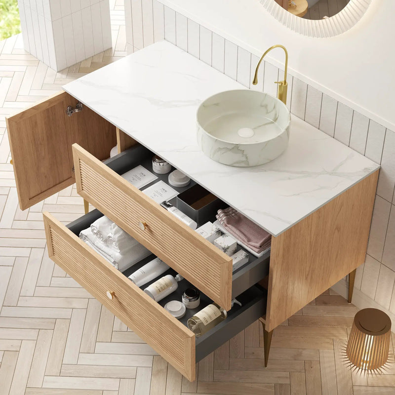 MUNIN 48" Bathroom Vanity with Sink by HouseOfZazla