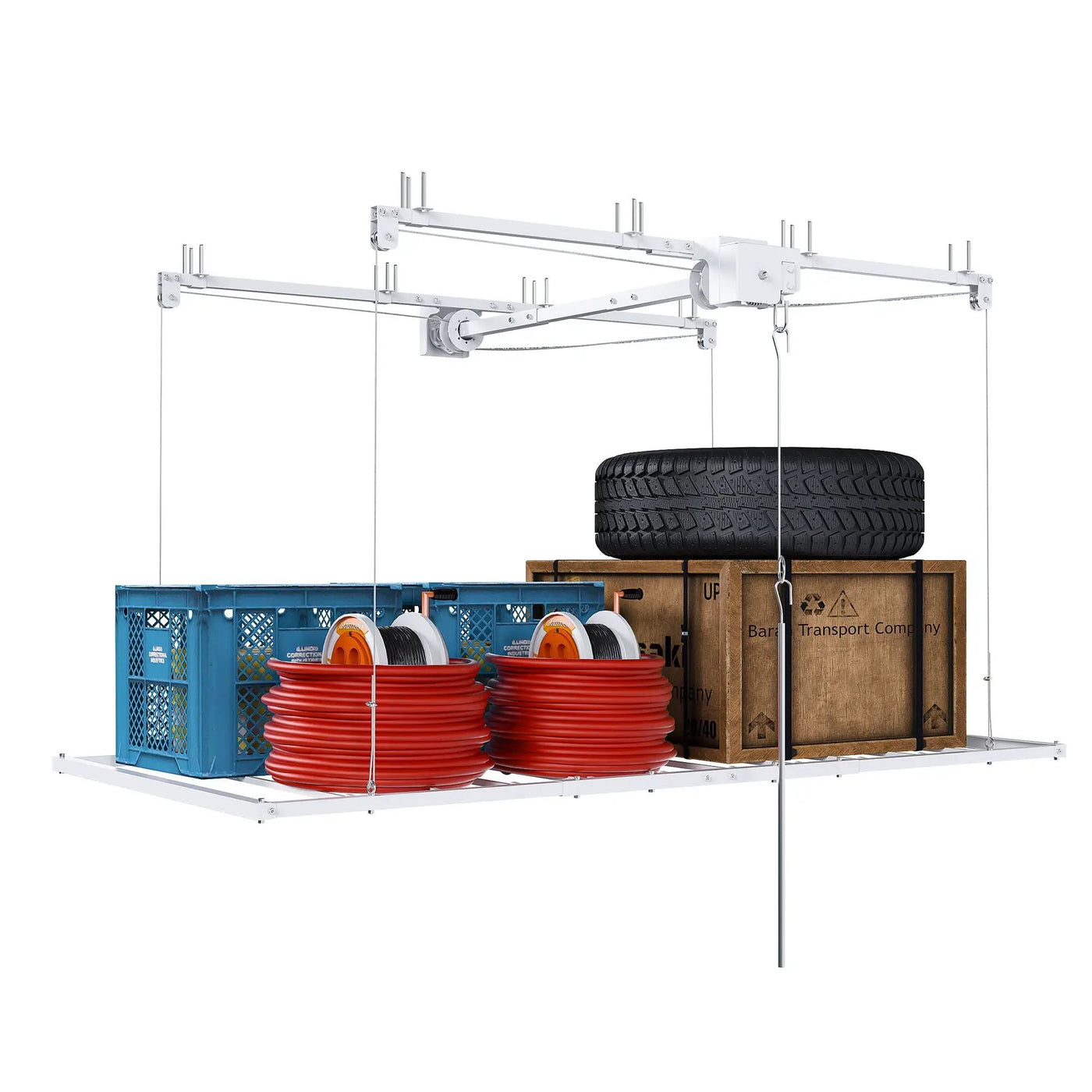 Overhead Garage Storage Rack by HouseOfZazla