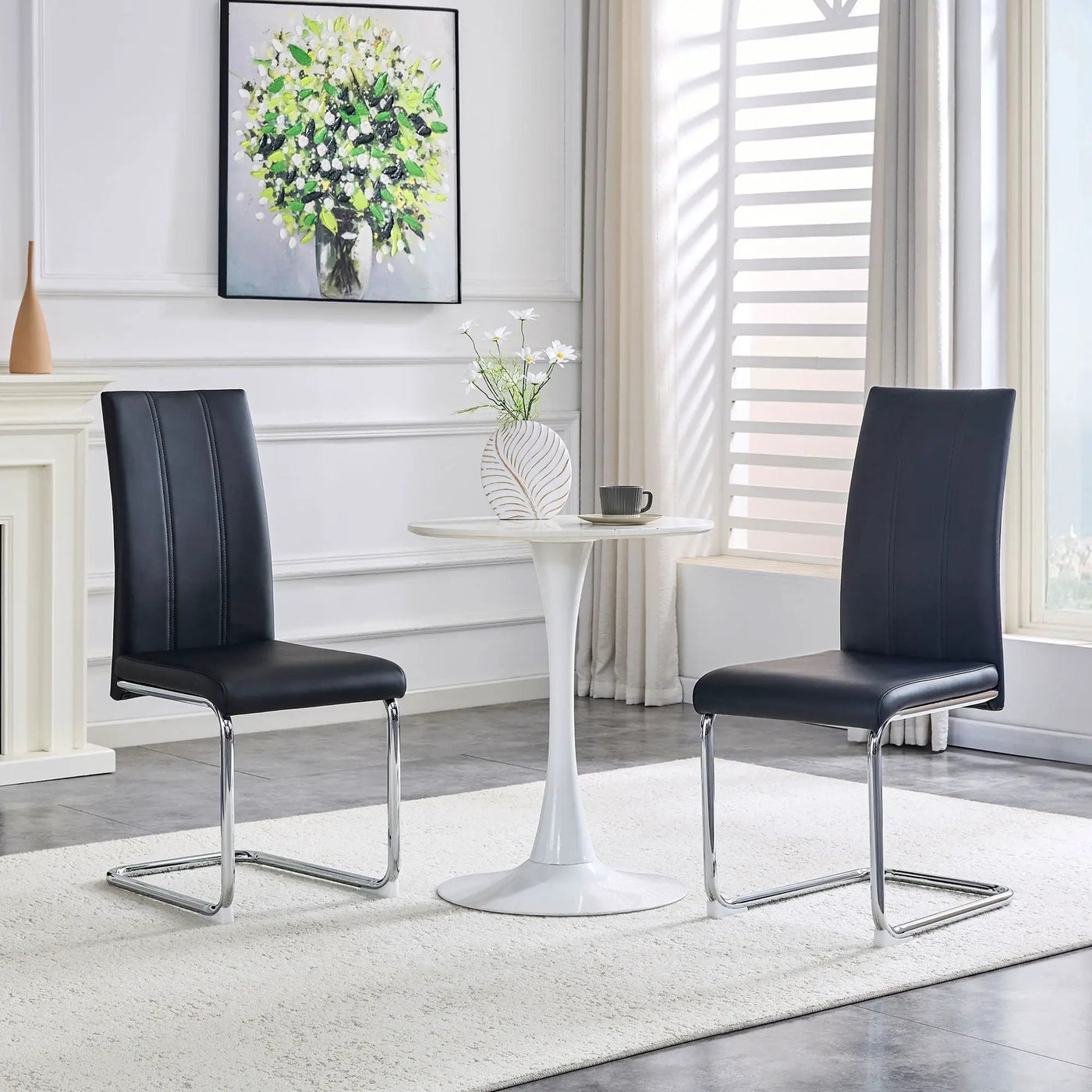 Modern Upholstered Dining Chairs For Dining Room by HouseOfZazla
