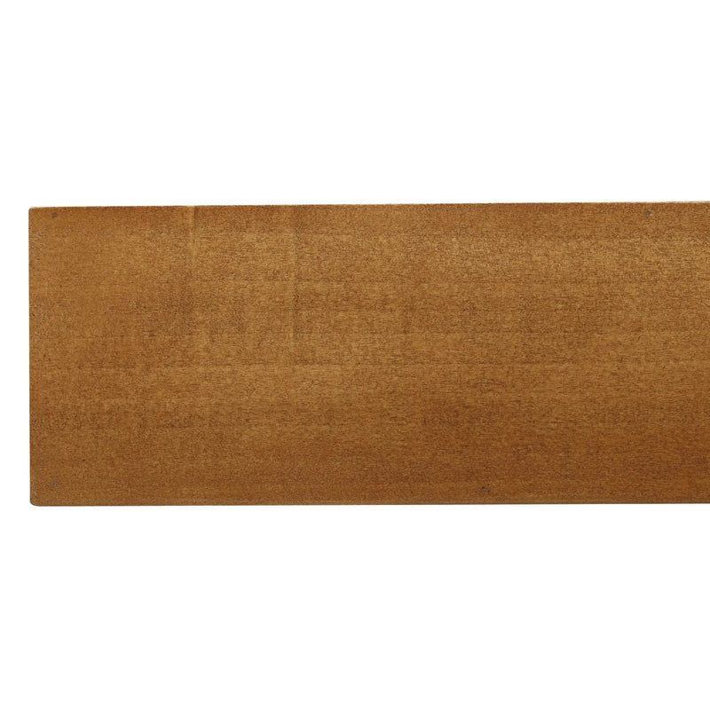 Farmhouse Poplar Wood Floating Fireplace Mantel by Dogberrycollections